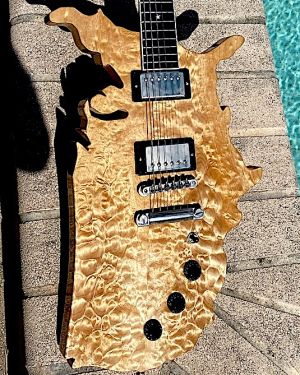 2003 Gibson Map Quilt Guitar