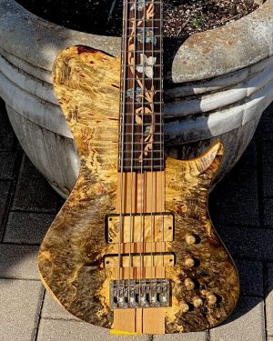 2015 Warrior Isabella 5 String 20th Anniversary Bass