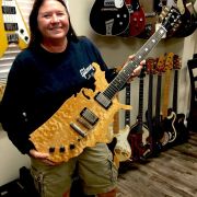 2003 Gibson Map Quilt Guitar