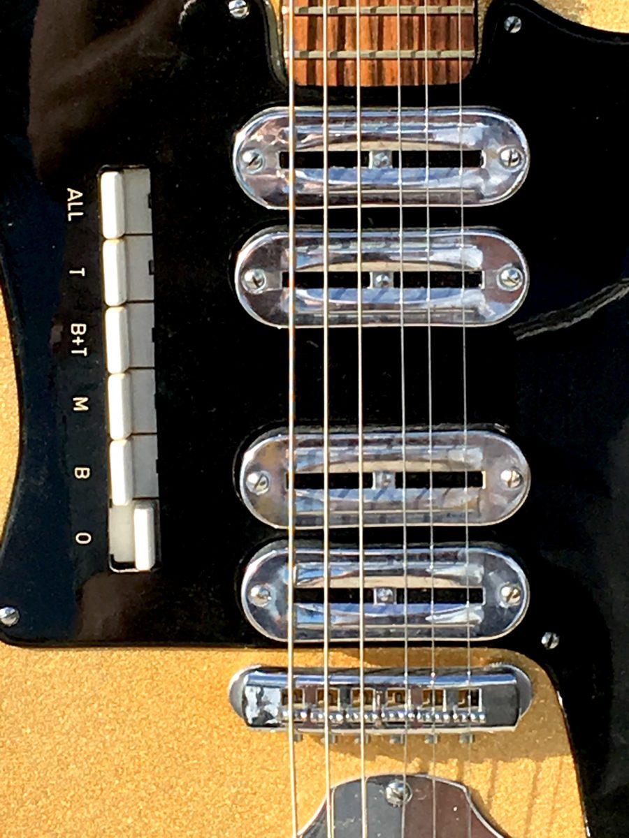 1964 Noble Grand Deluxe Guitar by Crucianelli
