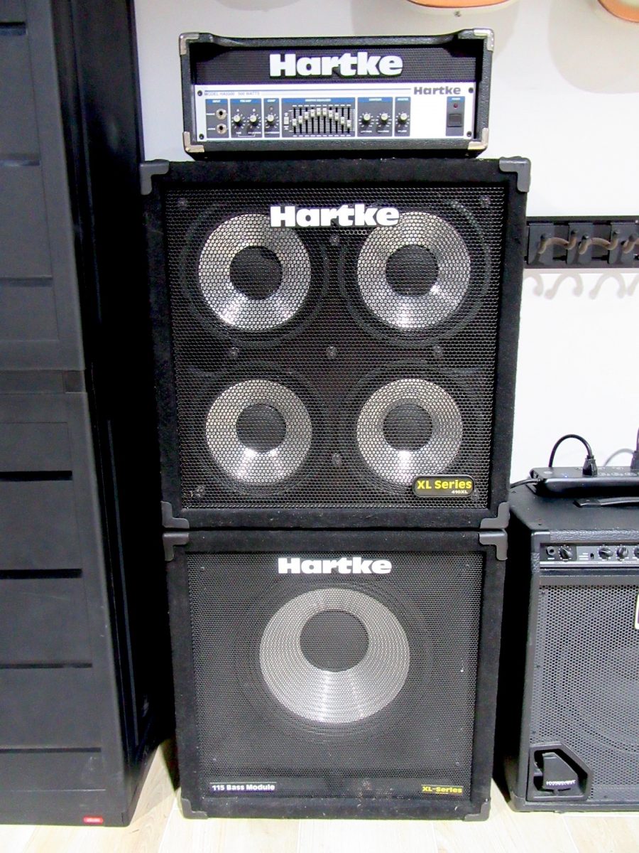 2013 Hartke Ha 5500 Full Stack Bass Amp The Guitar Broker