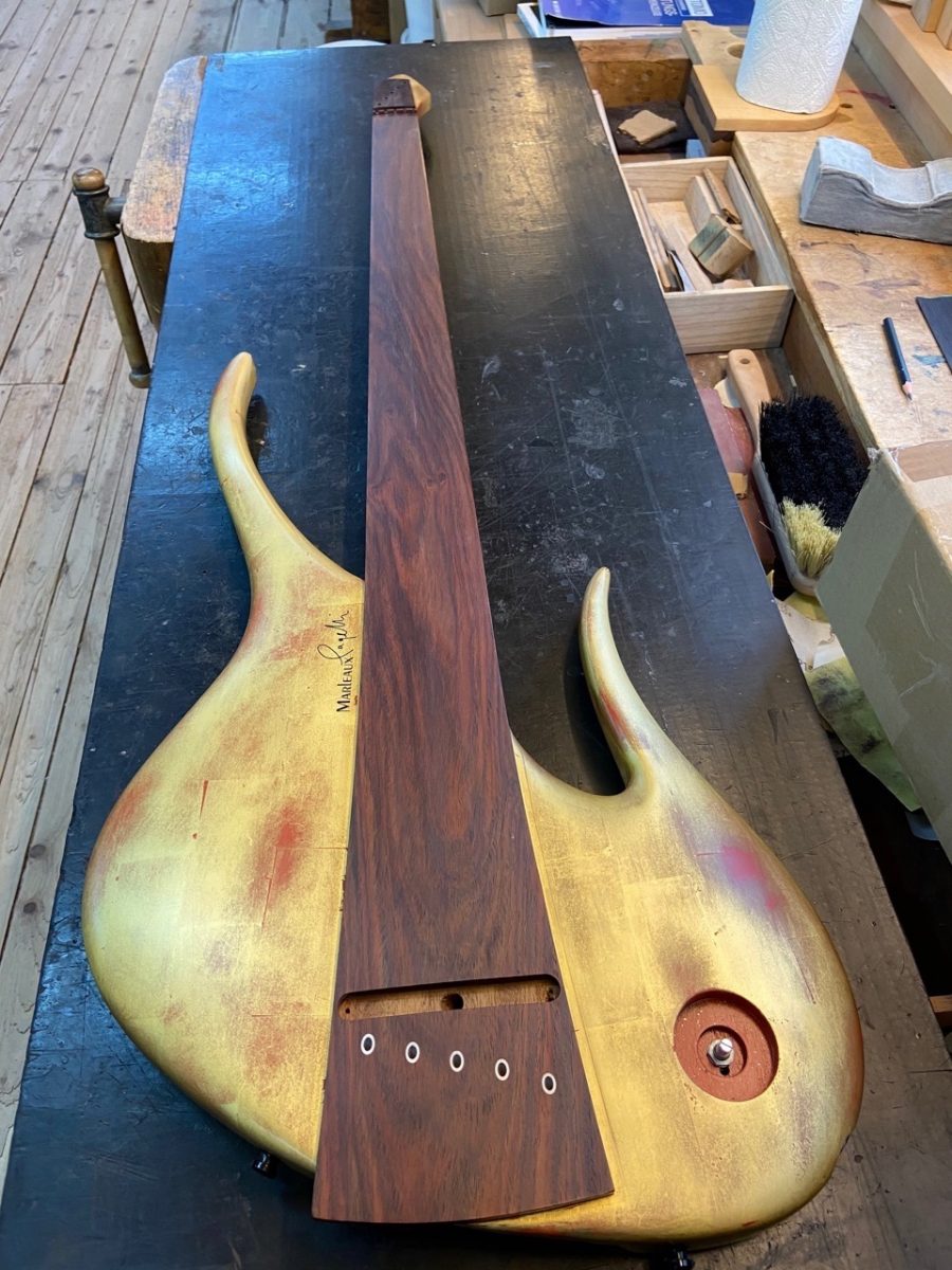 2005 Marleaux “Pagelli” Prototype 5-String Fretless Bass