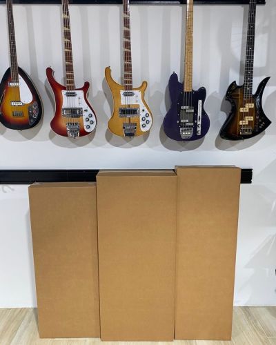 New Small Solid Body Guitar & Bass 10-pack of Shipping Cartons