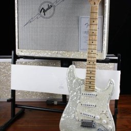 1995 Fender Stratocaster & Blues Deluxe “Moto” Set