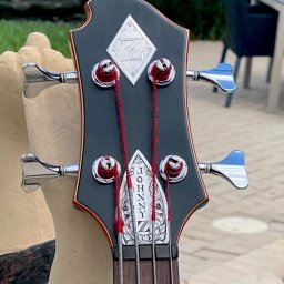 1991 A.C. Zemaitis Custom Metal Top Bass