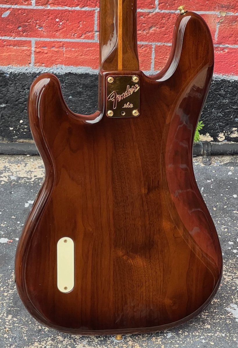 1983 Fender Precision Elite Walnut Fretless Bass