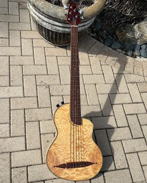 2001 Rick Turner Renaissance RB5-F 5-String Fretless Bass