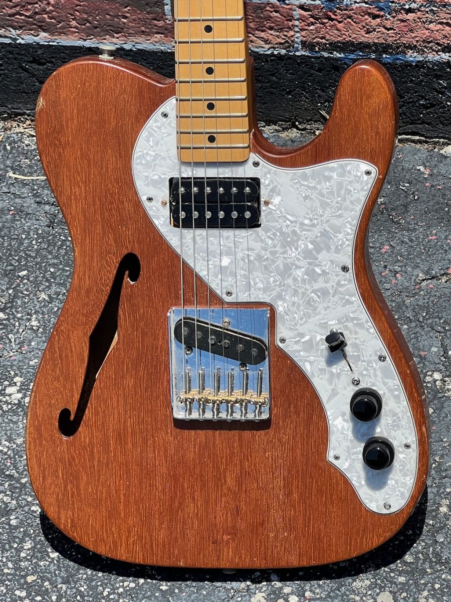 orange thinline telecaster