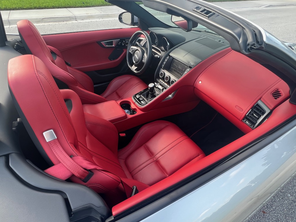 2016 Jaguar F Type S Convertible 6 Spd.