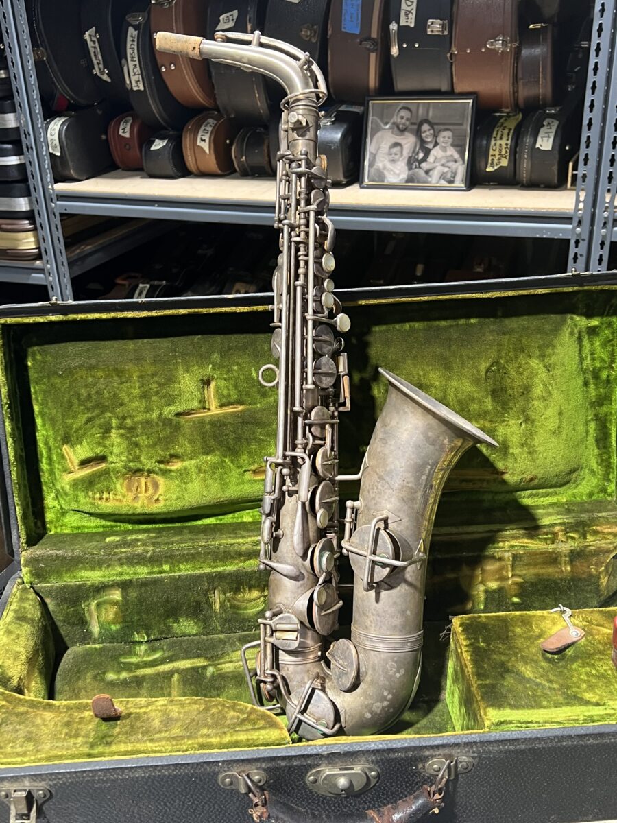 1926 Frank Holton Eb Silver Alto Saxophone