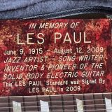2005 Gibson Les Paul Std. signed by Les Paul