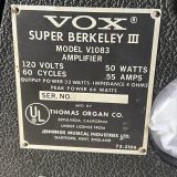 1968 Vox Super Berkeley III V1083 Head & Berkeley II V4082 Cabinet