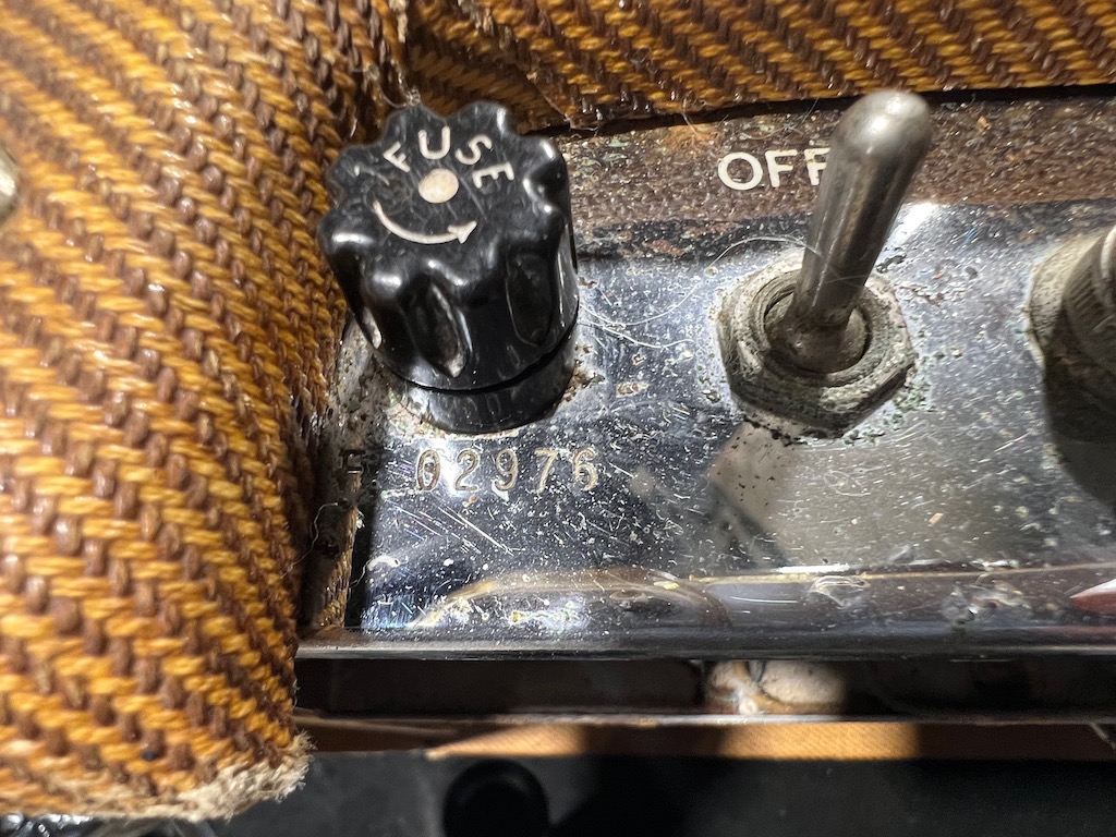 1959 Fender Tweed Vibrolux Amp