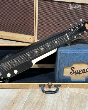 1955 Supro Airliner Lapsteel & Studio Model 5 Amp Set