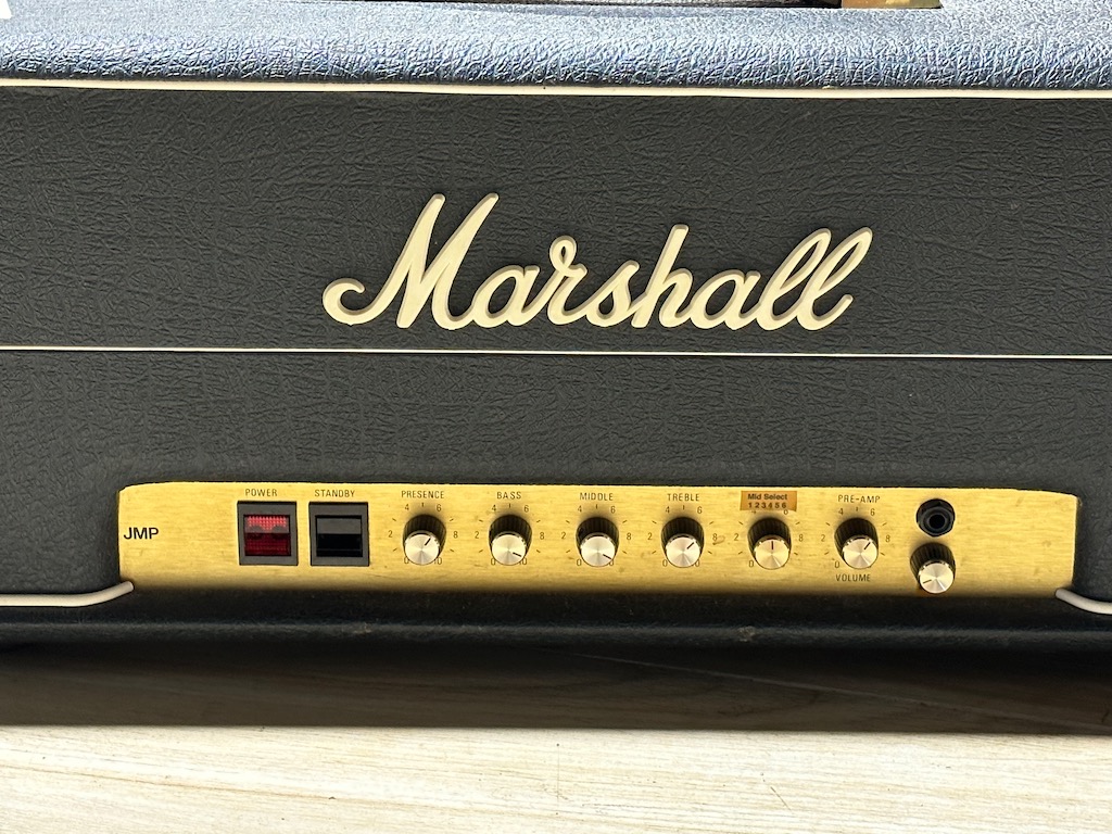 1979 Marshall 100w JMP 2203 Lead Head modified by “Lee Jackson”