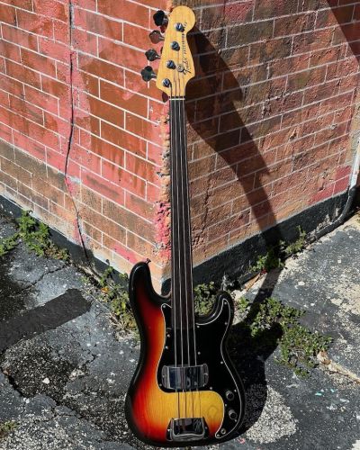 1978 Fender Precision Fretless Bass