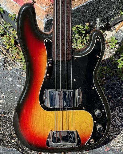 1978 Fender Precision Fretless Bass