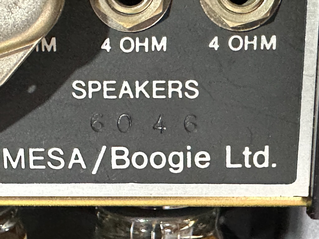 1980 Mesa Boogie Mark IIB Combo
