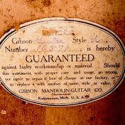 1910 Gibson Style U Harp Guitar