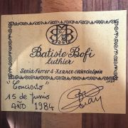 1984 Batiste Bofi Concierto 10-String Classical