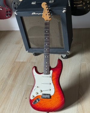 2001 Fender Stratocaster FMT Left Handed