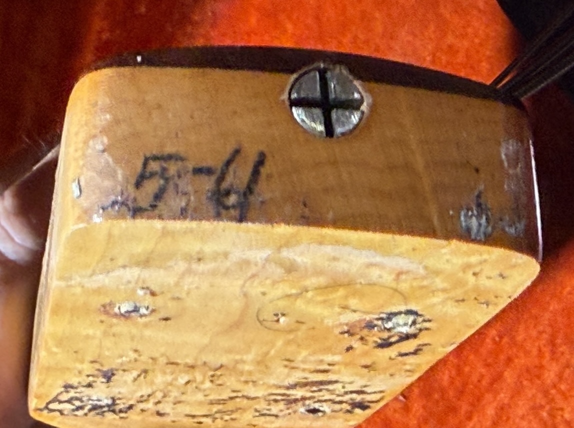 1961 Fender Jazz Bass Stack Knob