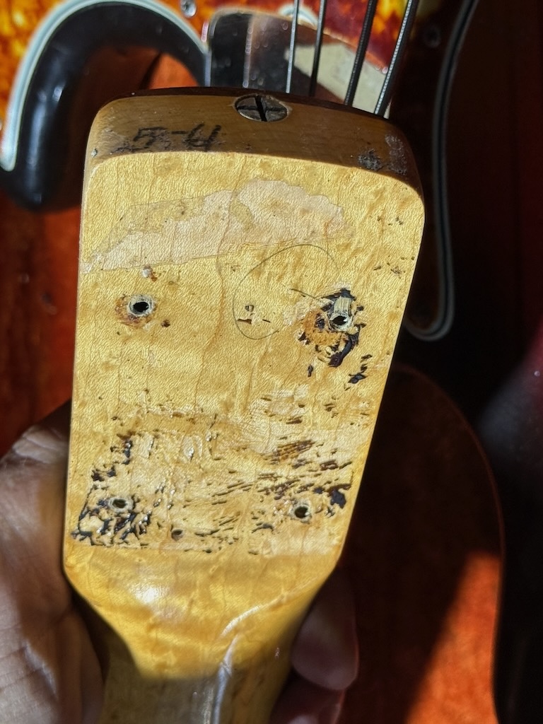 1961 Fender Jazz Bass Stack Knob