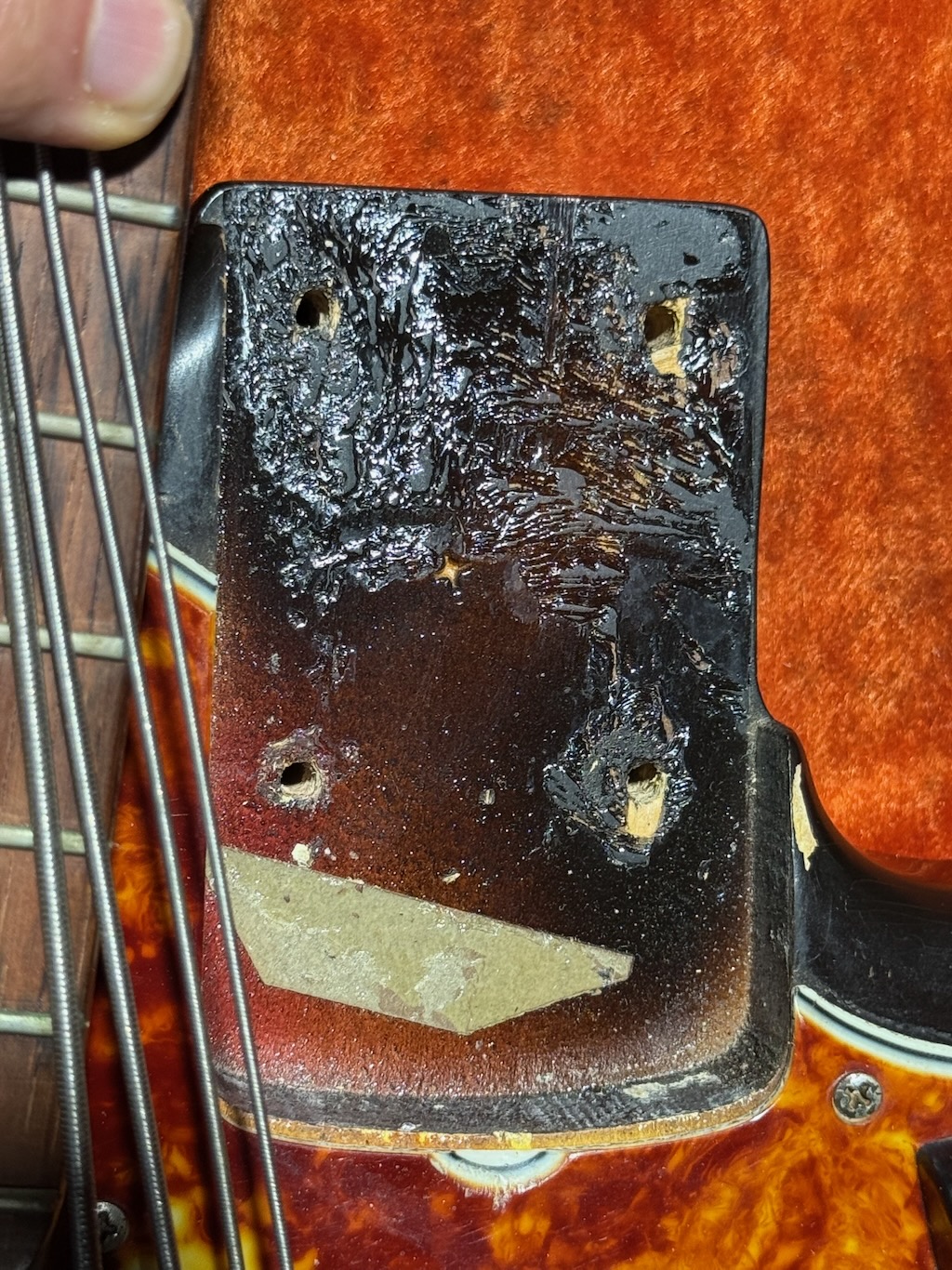 1961 Fender Jazz Bass Stack Knob