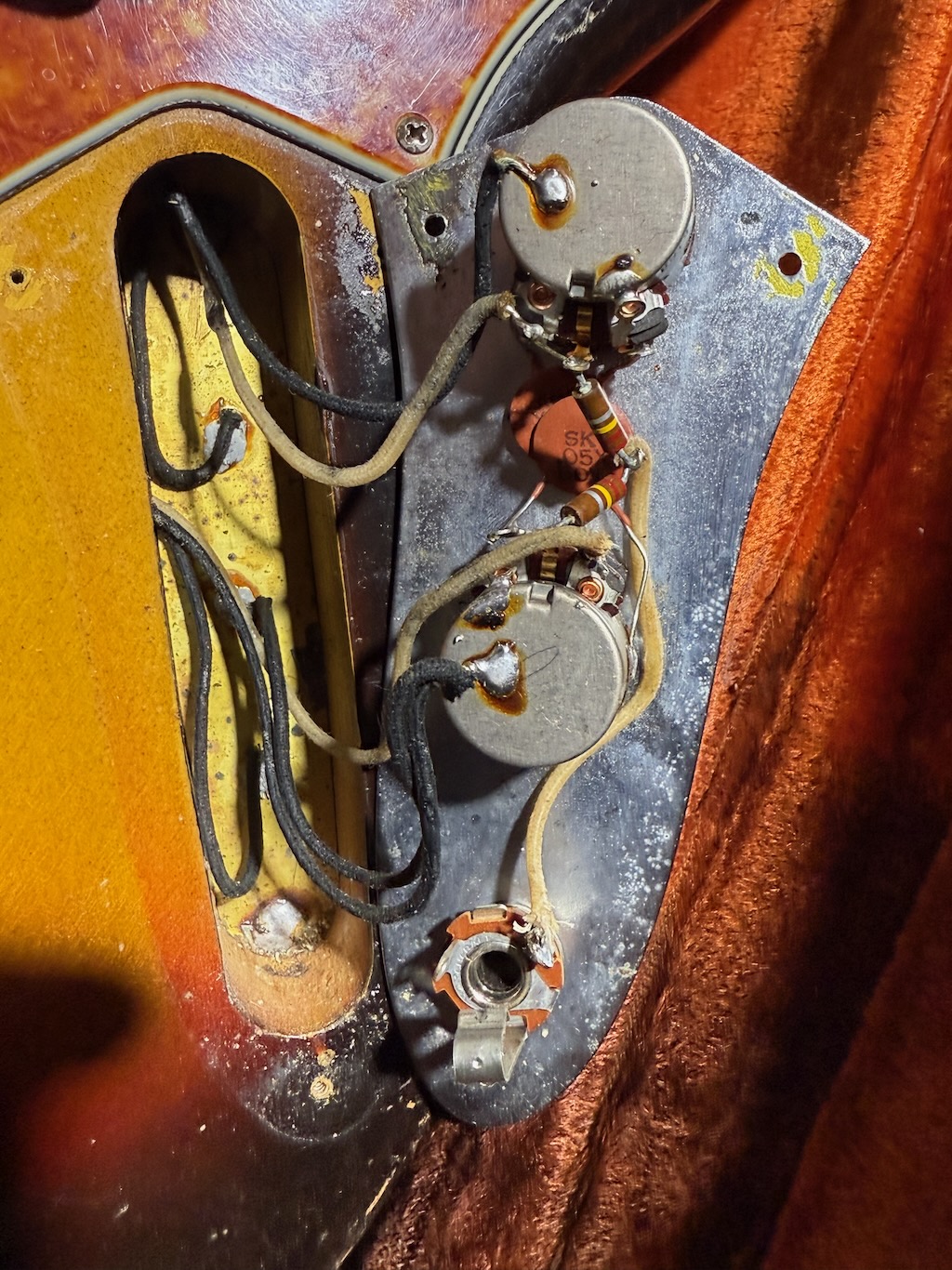 1961 Fender Jazz Bass Stack Knob