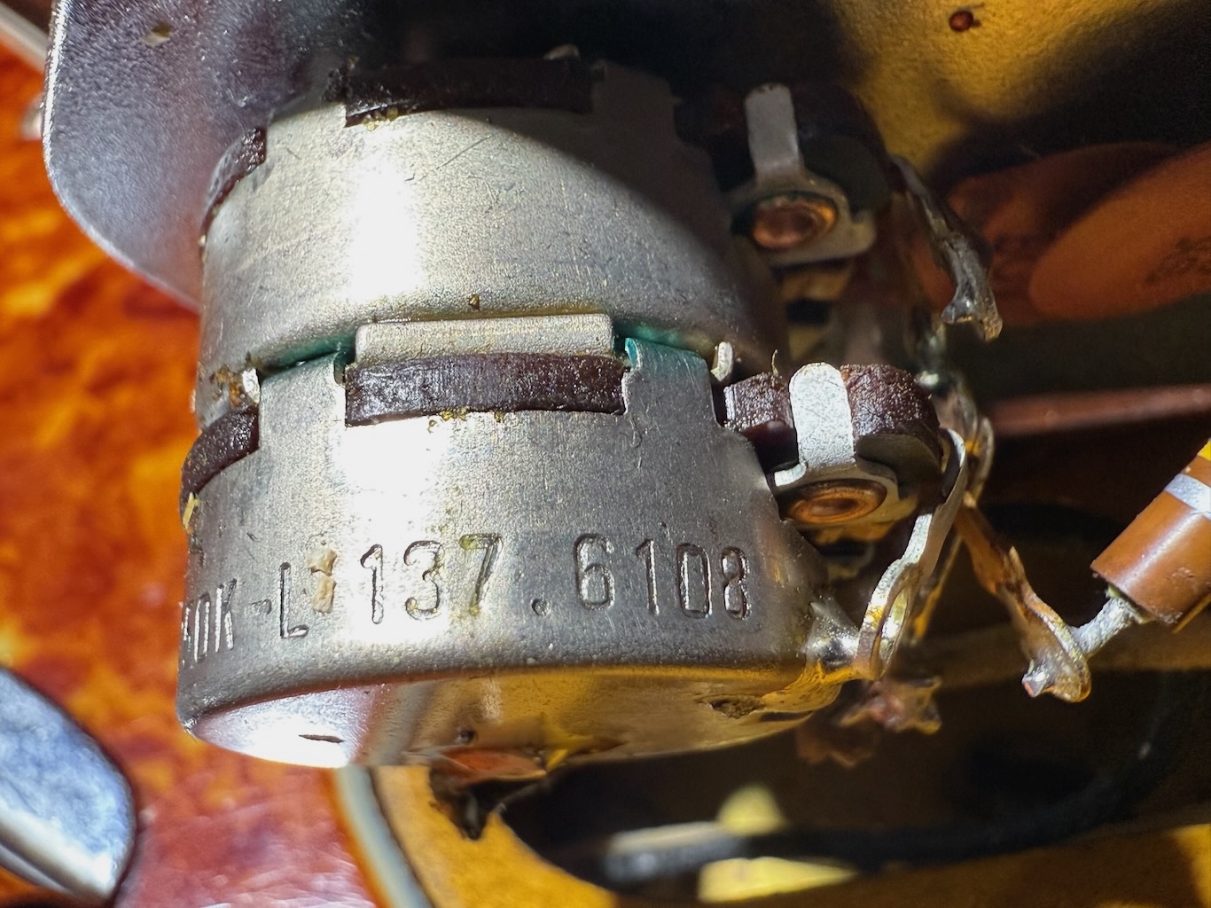 1961 Fender Jazz Bass Stack Knob