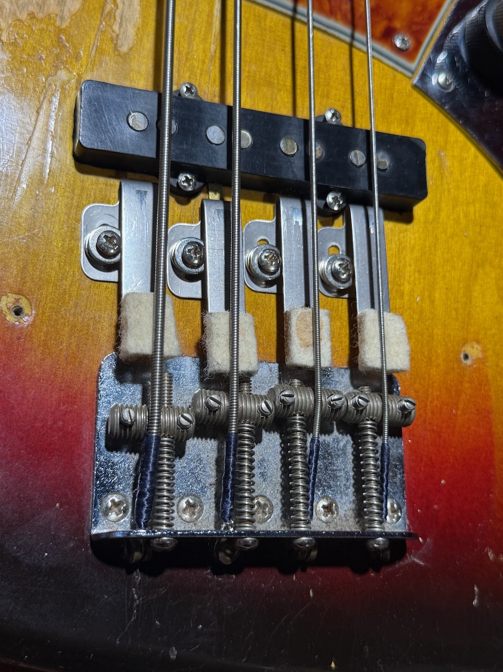 1961 Fender Jazz Bass Stack Knob