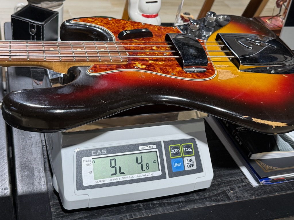 1961 Fender Jazz Bass Stack Knob