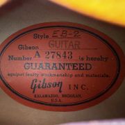 1958 Gibson EB-2 Bass