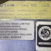 1988 Wal Mk. II 5-String Bass “Paul McCartney” Specs