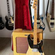 1953 Fender Precision Bass w/a Tweed Bassman Amp
