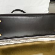 1995 Hermes Kelly 35 Black Box w/Gold Hardware