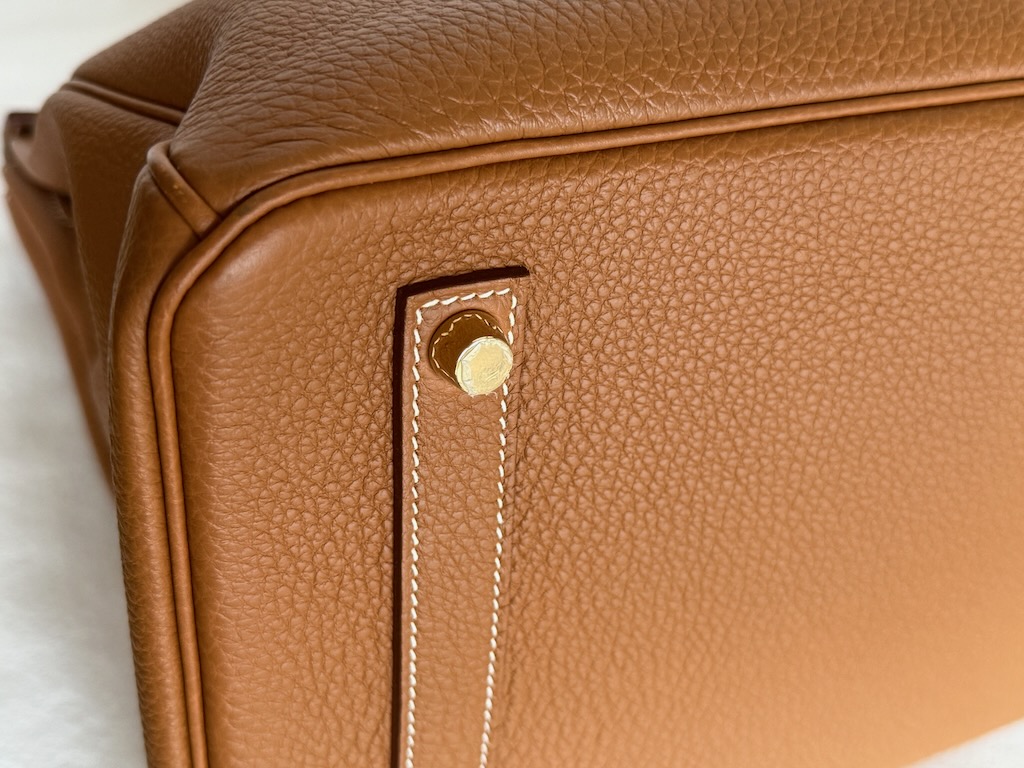 2022 Hermes Birkin 35 Gold w/Gold Hardware