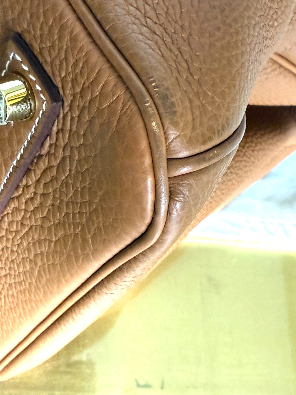 2022 Hermes Birkin 35 Gold w/Gold Hardware