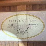 2006 Taylor 754ce 12-string