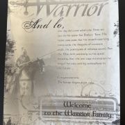 2010 Warrior Isabella Guitar