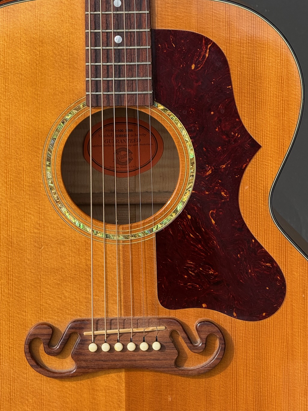 2001 Gibson J-100 XTRA | The Guitar Broker