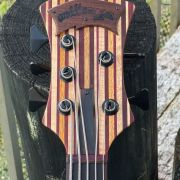 2021 Carl Thompson 34″ 5-String Rainbow Bass # 3121