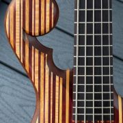 2021 Carl Thompson 34″ 5-String Rainbow Bass # 3121