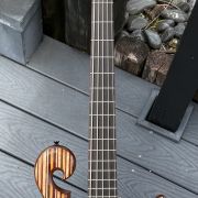 2021 Carl Thompson 34″ 5-String Rainbow Bass # 3121
