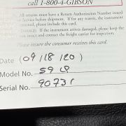 2020 Gibson Les Paul Std. R9 ’59 Reissue