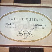 2005 Taylor 814-L10 Cocobolo