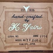 1974 Alvarez Yairi YW 800G