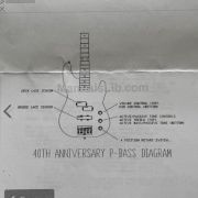 1992 Fender Precision Bass Custom Shop 40th Anniversary