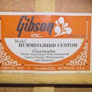1971 Gibson Hummingbird Custom