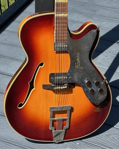 1959 Framus Billy Lorento 5/120 Archtop Electric Guitar